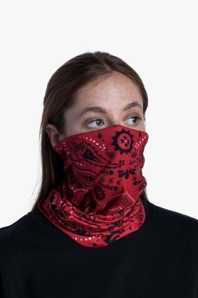 Снуд Buff Original Ecostretch колір червоний візерунок фото 4