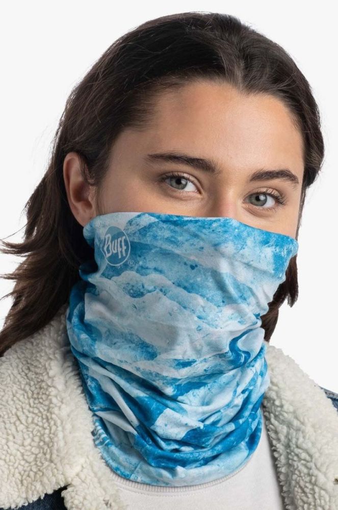Снуд Buff Original EcoStretch колір бірюзовий візерунок фото 4