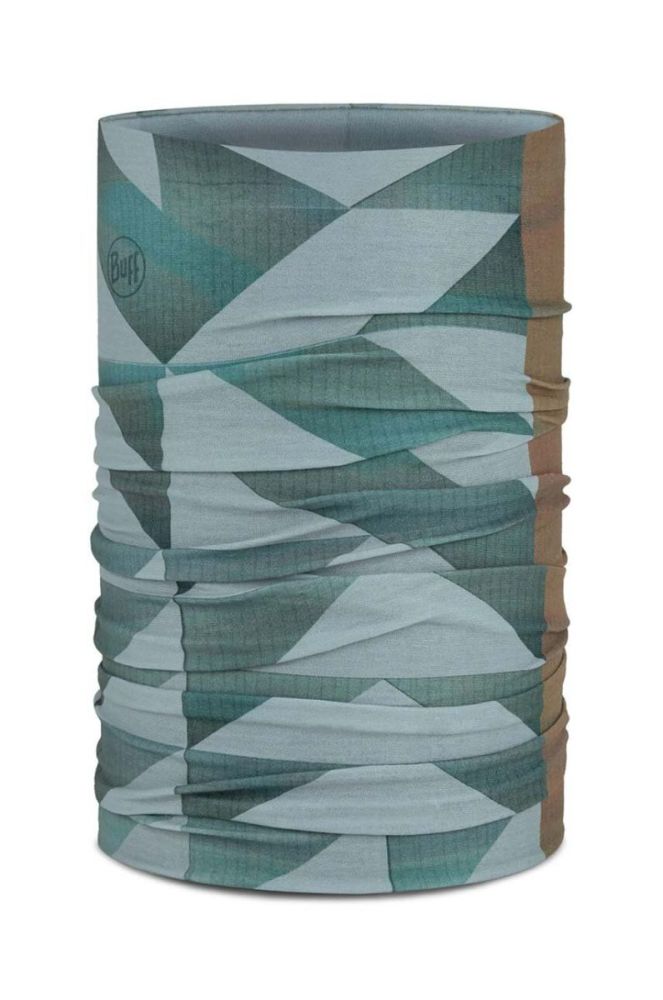 Снуд Buff Original EcoStretch колір зелений візерунок фото 6