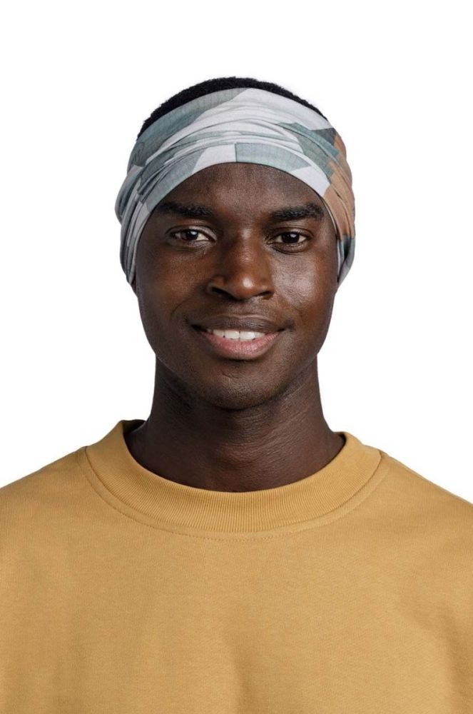 Снуд Buff Original EcoStretch колір зелений візерунок фото 8