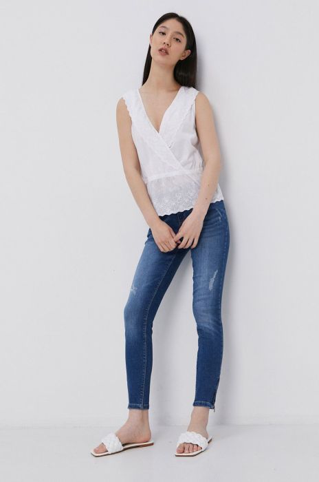 Джинси Noisy May жіночі колір блакитний (1492483)