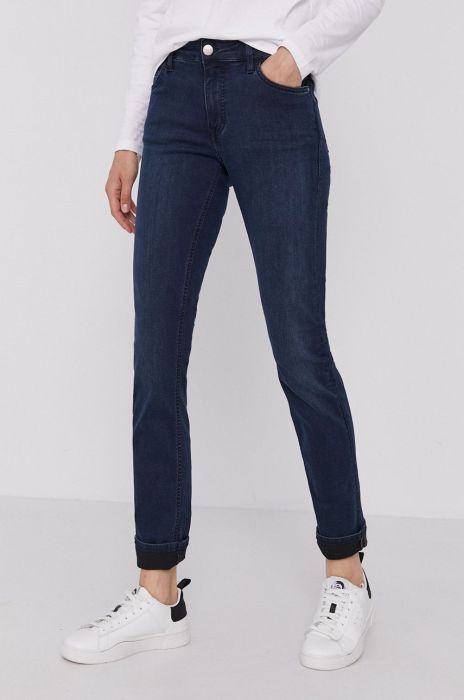 Джинси Mustang жіночі висока посадка колір темно-синій (1473743)