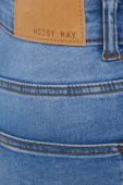 Джинси Noisy May жіночі висока посадка колір блакитний (2179527)