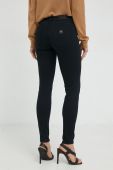 Джинси Armani Exchange жіночі середня посадка колір чорний (2739726)
