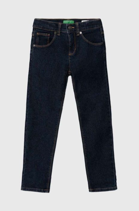 Дитячі джинси United Colors of Benetton Britney колір темно-синій (3389461)