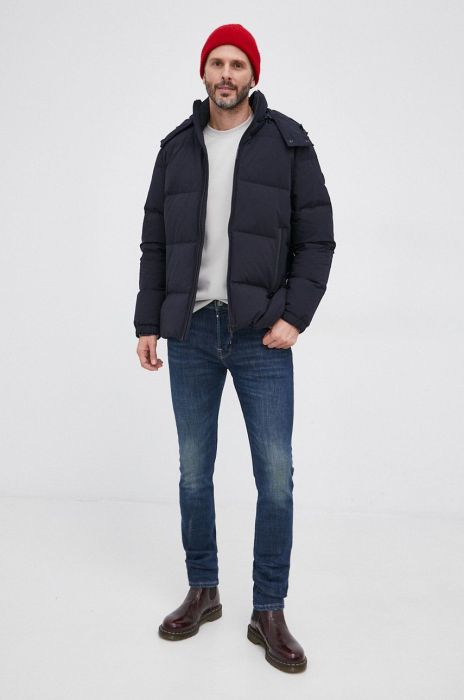 AllSaints - Джинси Cigarette колір темно-синій