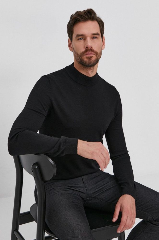 Штани Emporio Armani чоловічі колір чорний (1731768) фото 2