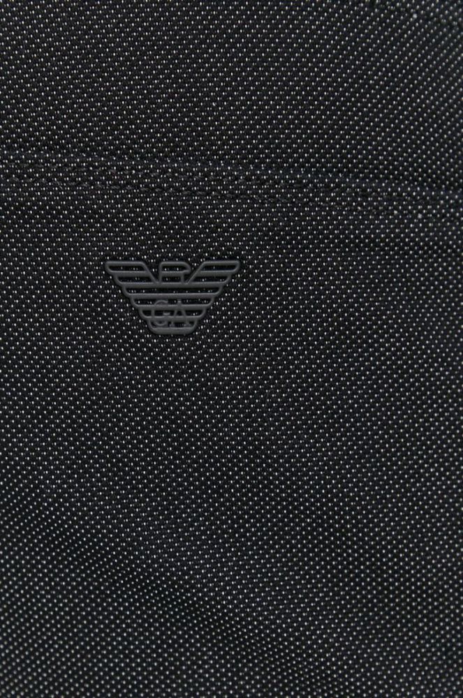 Штани Emporio Armani чоловічі колір чорний (1731768) фото 4