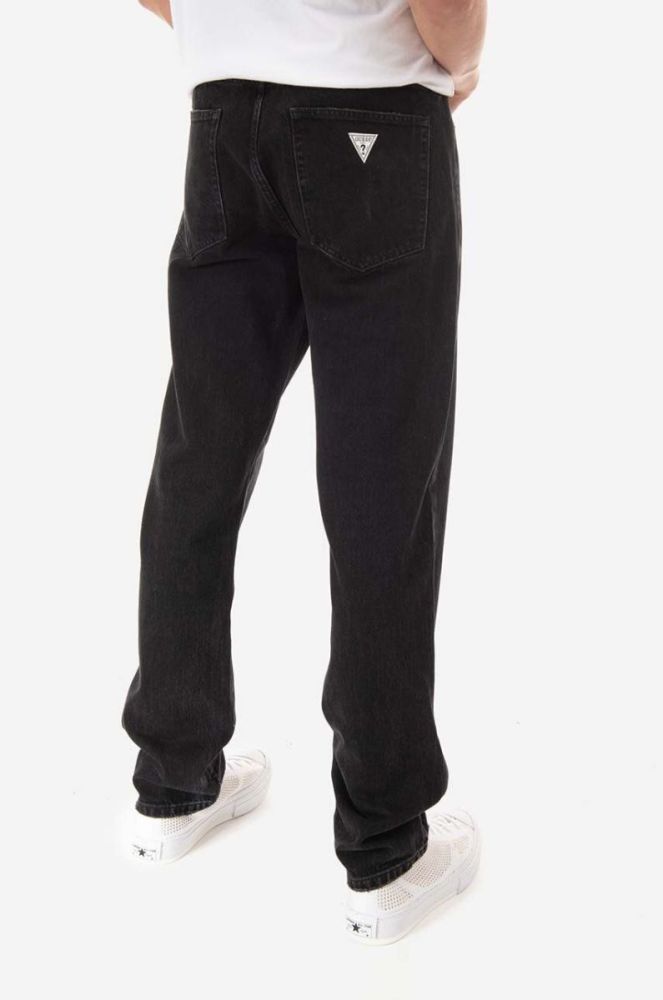 Бавовняні джинси Guess Originals M2BG37.D4SL0-F9JP колір чорний фото 3