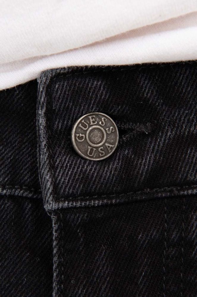 Бавовняні джинси Guess Originals M2BG37.D4SL0-F9JP колір чорний фото 5