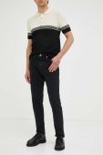 Джинси Samsoe Samsoe чоловічі колір чорний