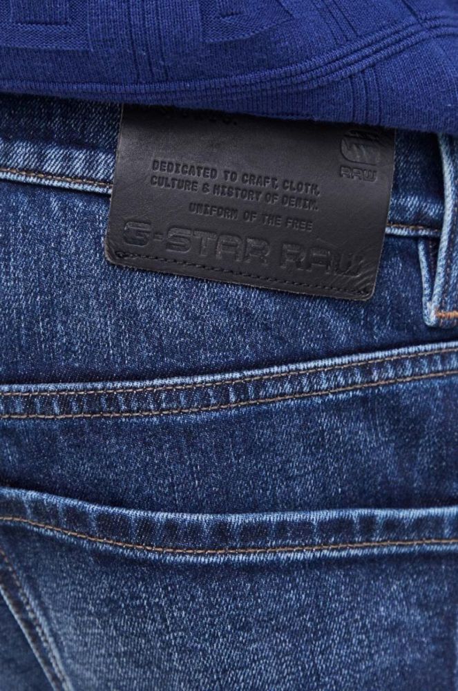 Джинси G-Star Raw Mosa чоловічі колір темно-синій (3680519) фото 4