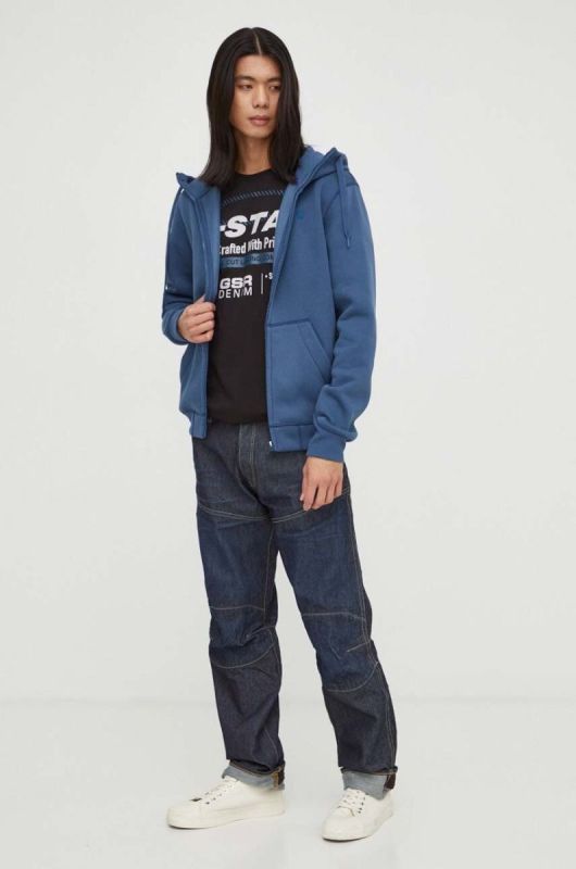 Джинси G-Star Raw Denim 3D чоловічі колір темно-синій фото 2