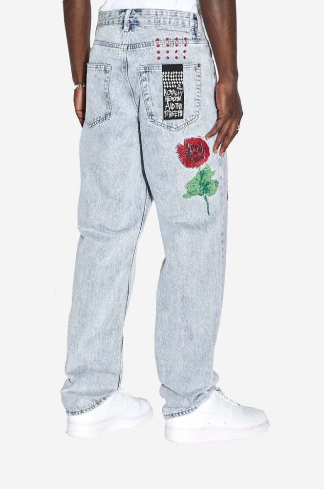 Джинси KSUBI чоловічі MSP23DJ026-DENIM колір блакитний фото 4