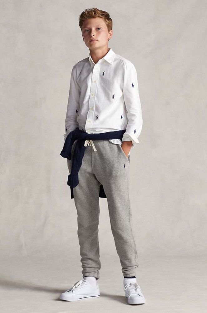 Polo Ralph Lauren - Дитячі штани 134-176 cm колір сірий (825712) фото 10