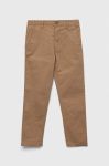 Дитячі штани United Colors of Benetton колір бежевий однотонні (3169307) Дитячі штани United Colors of Benetton колір бежевий однотонні (3169307)