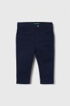 Дитячі штани United Colors of Benetton колір синій однотонні (3393317) Дитячі штани United Colors of Benetton колір синій однотонні (3393317)