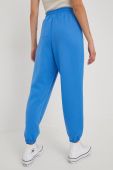 Спортивні штани Only жіночі однотонні колір блакитний