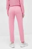 Спортивні штани EA7 Emporio Armani колір рожевий з принтом (3089888)