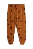 Дитячі спортивні штани Mini Rodini колір коричневий візерунок (2218611)