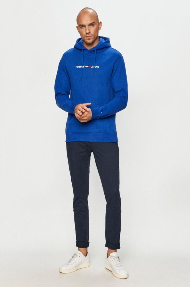 Tommy Jeans - Штани колір темно-синій (694976) фото 2