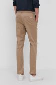Штани Selected Homme чоловічі колір жовтий пряме Штани Selected Homme чоловічі колір жовтий пряме