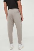 Штани Emporio Armani чоловічі колір сірий фасон jogger