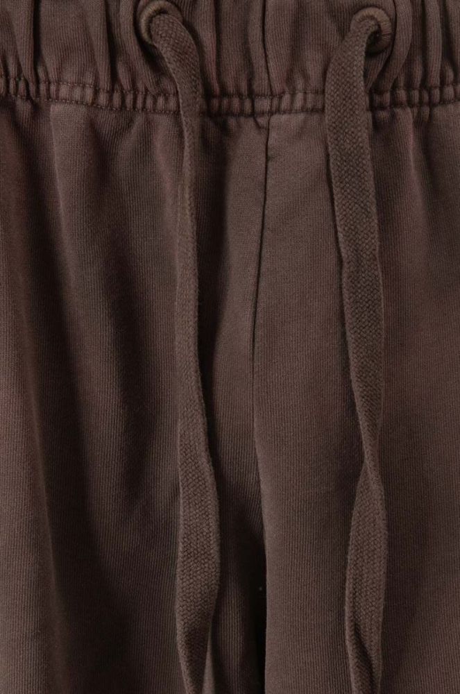 Бавовняні спортивні штани Guess колір коричневий однотонні M2BQ10.KBB40-G1CG фото 7