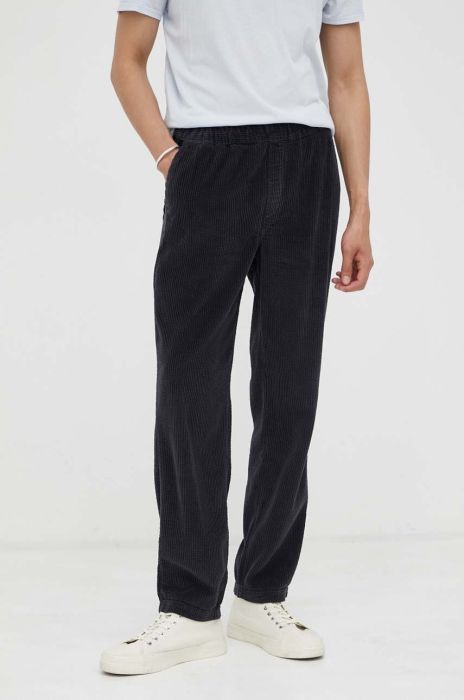 Бавовняні штани American Vintage колір синій