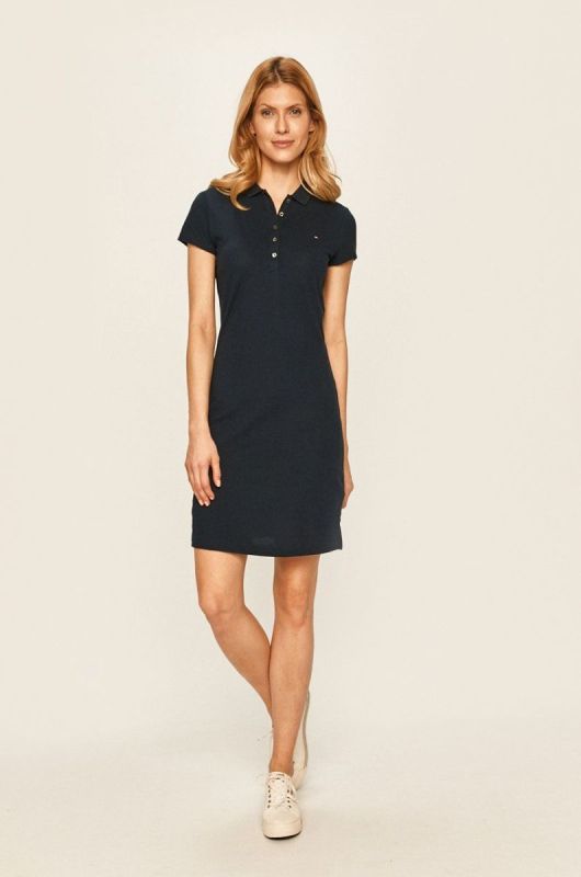 Tommy Hilfiger колір синій mini пряма фото 2