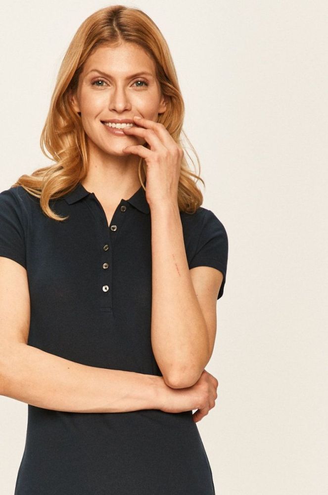 Tommy Hilfiger колір синій mini пряма фото 4