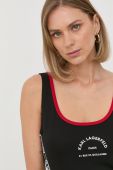 Сукня Karl Lagerfeld колір чорний mini облягаюча (2503228)
