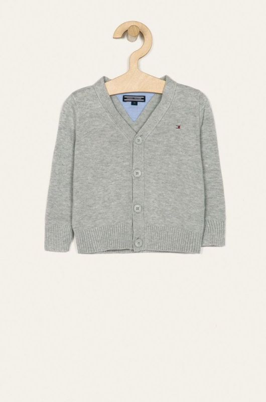 Tommy Hilfiger - Дитячий кардиган 74-176 cm колір сірий
