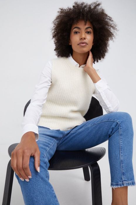 Безрукавка Marc O'Polo жіноча колір прозорий теплий