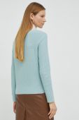 Бавовняний светер Marc O'Polo жіночий колір бірюзовий
