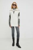 Вовняний жилет Marc O'Polo Denim жіночий колір бежевий гольф