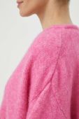 Светр з домішкою вовни American Vintage жіночий колір рожевий (2860684)