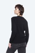 Светр з кашеміру Iceberg колір чорний легкий