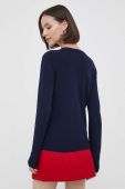 Вовняний светр United Colors of Benetton жіночий колір синій легкий (3413050)