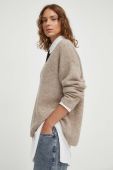 Вовняний светр Gestuz жіночий колір бежевий (3537176)