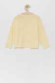 Дитячий светр Name it колір жовтий легкий