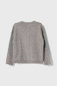 Дитячий кардиган United Colors of Benetton колір сірий легкий