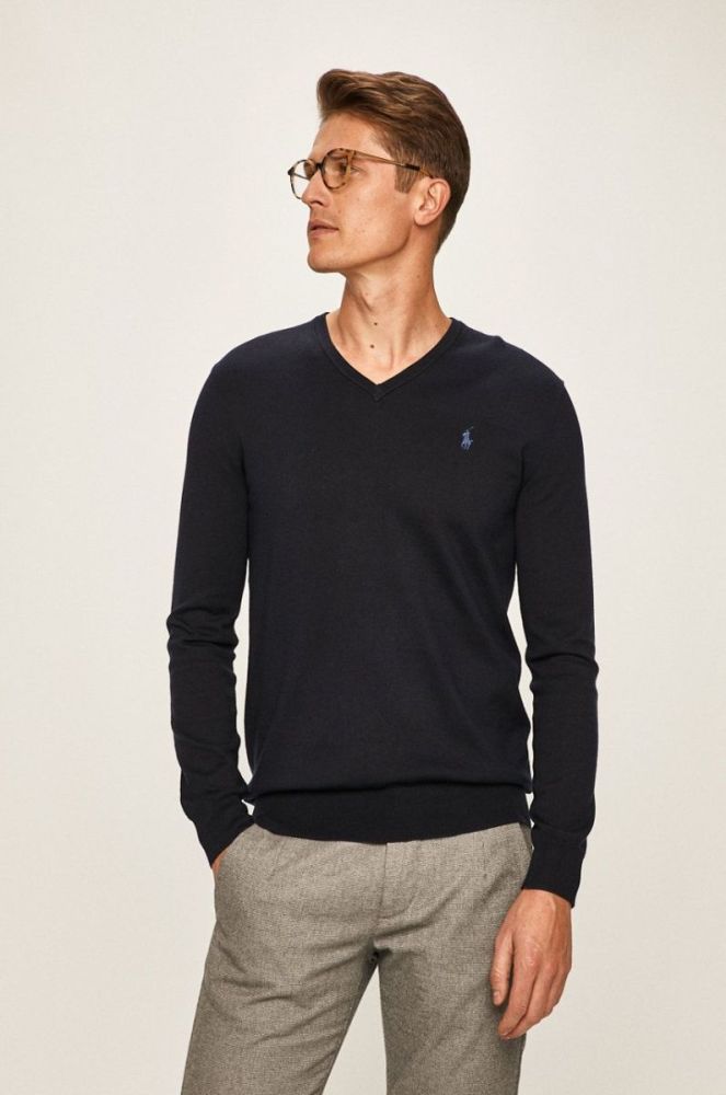 Polo Ralph Lauren - Светр колір темно-синій (453295) фото 4