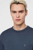AllSaints - Светр Mode Merino Crew колір темно-синій (854440)