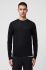 AllSaints - Светр Mode Merino Crew колір чорний (854445)