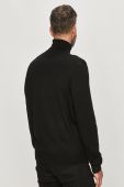 Armani Exchange - Вовняний светр колір чорний