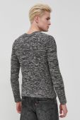Светр !SOLID чоловічий колір сірий