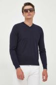 Светр з домішкою кашеміру Armani Exchange колір синій легкий (3369044)