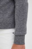 Вовняний светр United Colors of Benetton чоловічий колір сірий