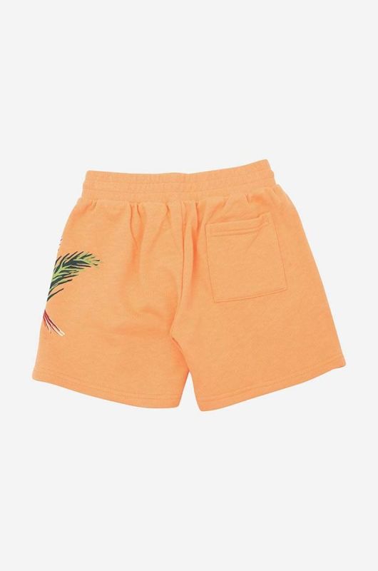 Дитячі шорти Kenzo Kids колір помаранчевий регульована талія фото 2